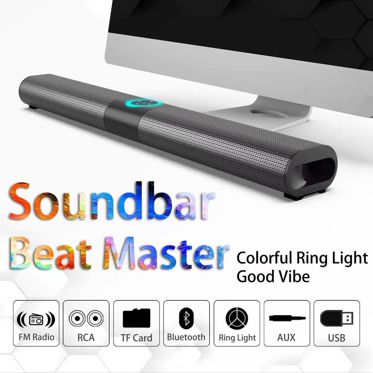 Home Cinema Wall Lights - Barra de Sonido Inalámbrica BS-20, Altavoz