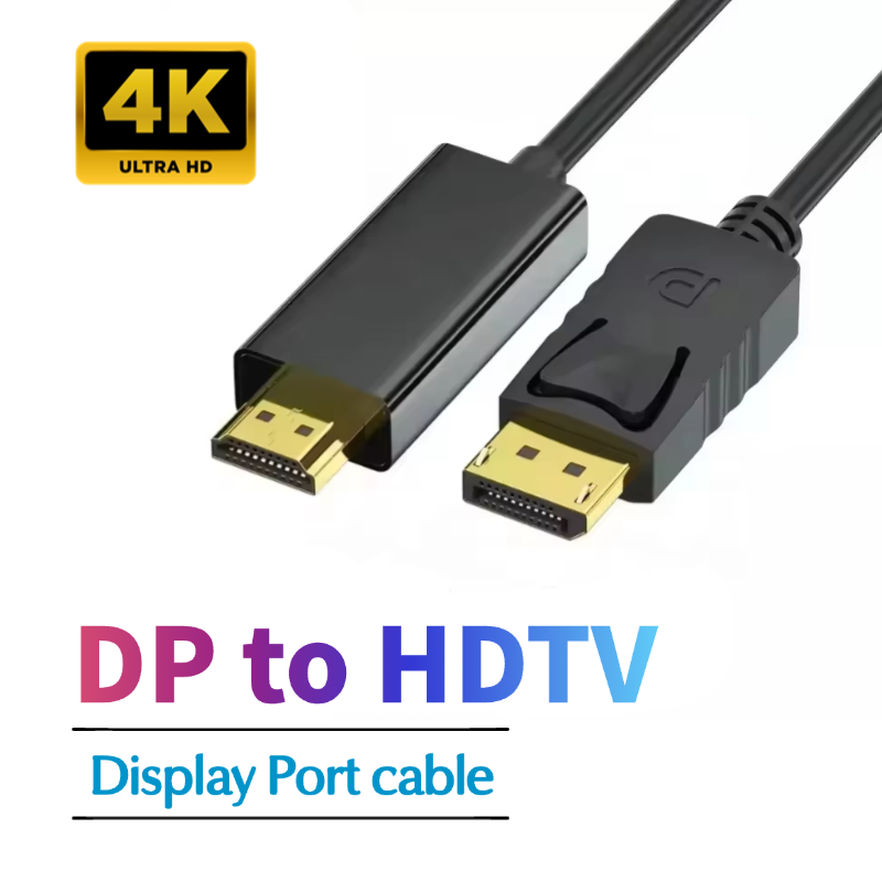 Home Cinema Projector 4K - Displayport DP a HDTV Cable 4K