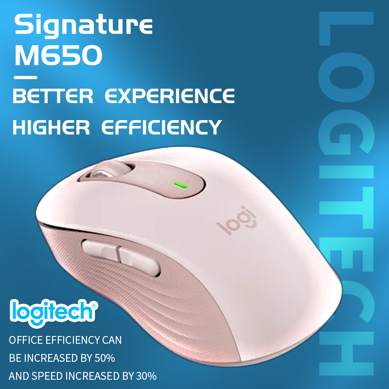 Logitech Home Cinema - Logitech Signature M650 ratón inalámbrico Bluetooth