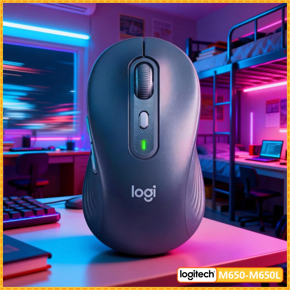 Logitech Home Cinema - Ratón Logitech M650/M650L Signature - Inalámbrico,