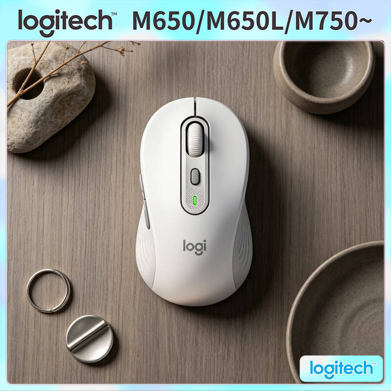 Logitech Home Cinema - Ratón Ergonómico Logitech M650 - Tecnología