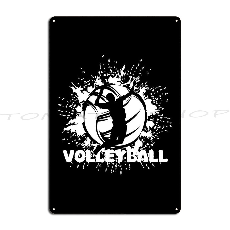Home Cinema Wall Design - Camiseta clásica de jugador de voleibol