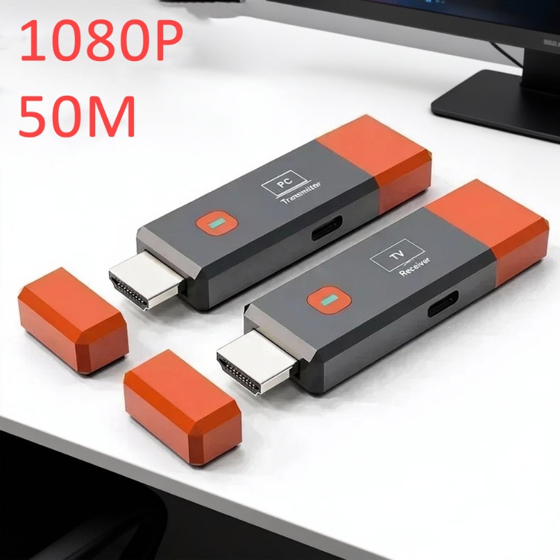 Home Cinema Projector Screen - Mini Extensor HDMI Inalámbrico, Transmisor y