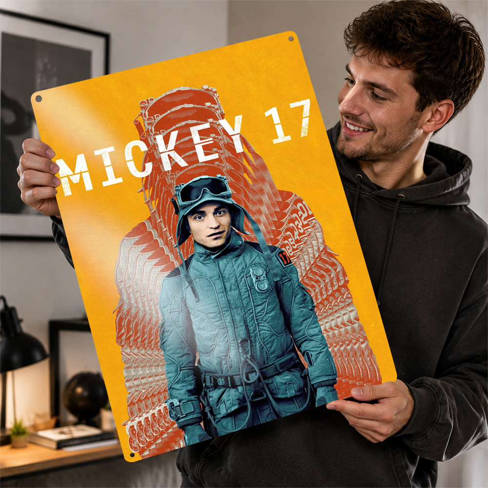 Home Cinema Films - Póster Metálico de la Película Mickey
