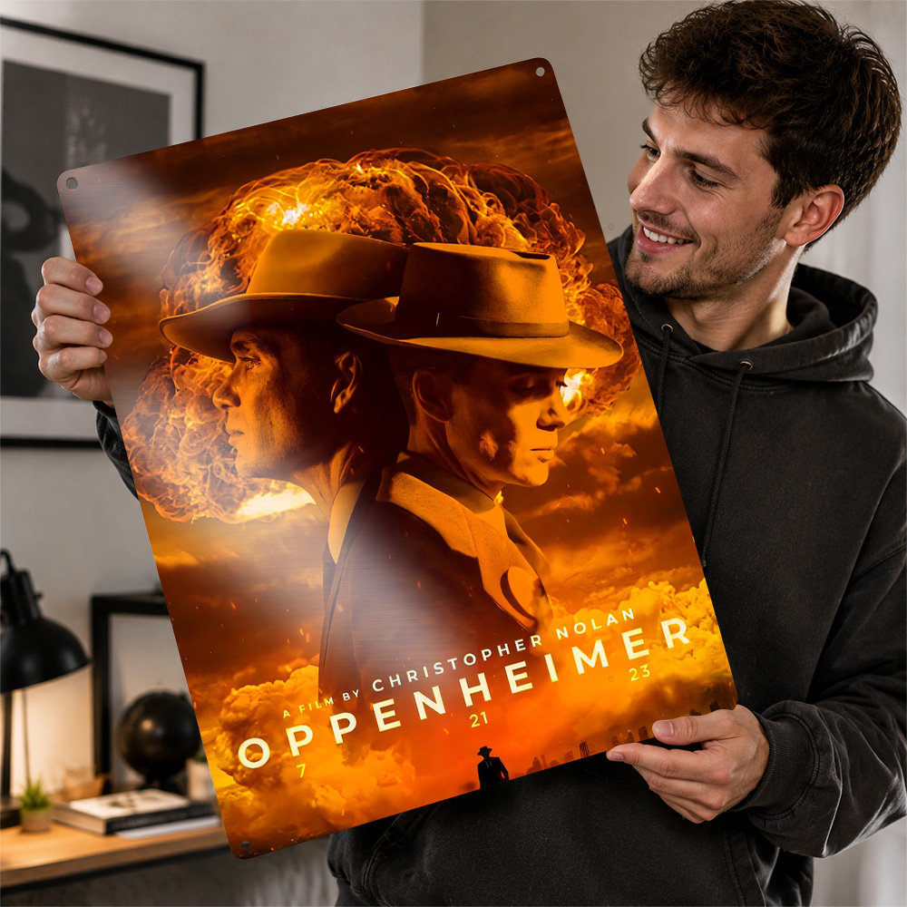 Home Cinema Films - Póster de la Película Oppenheimer, Arte