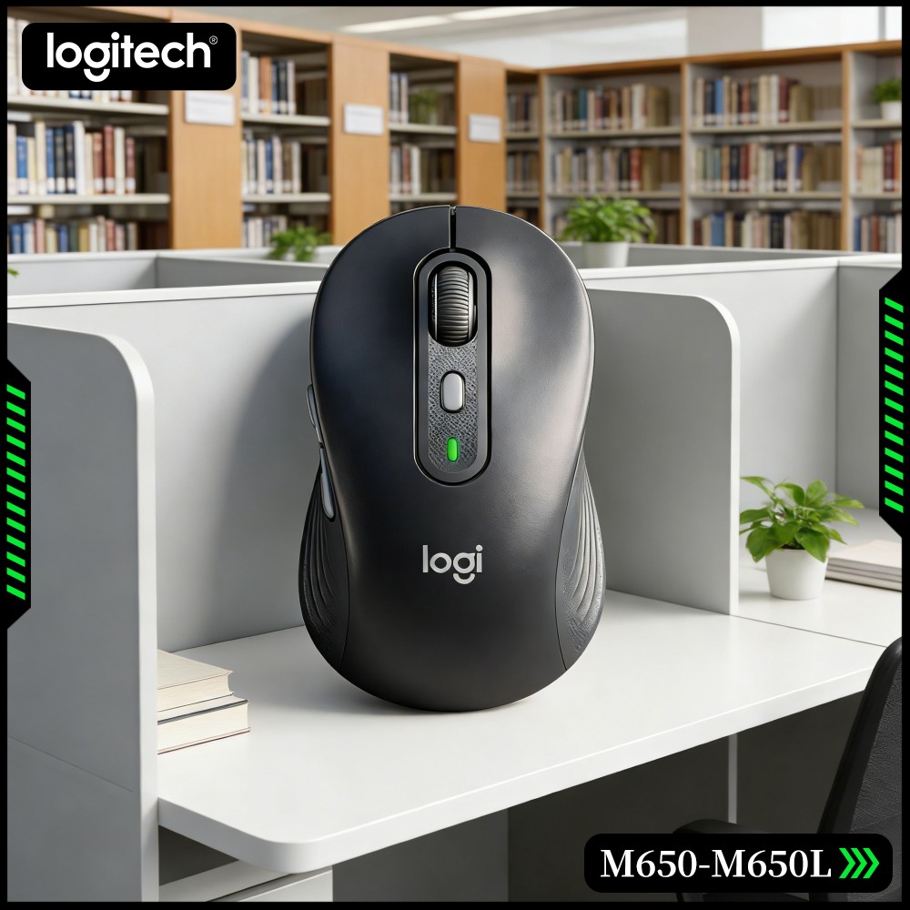 Logitech Home Cinema - Ratón Logitech M650/M650L Signature - Inalámbrico,