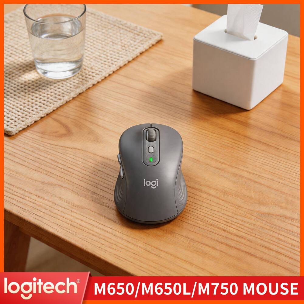 Logitech Home Cinema - Ratón Inalámbrico Logitech M650/M650L Signature -