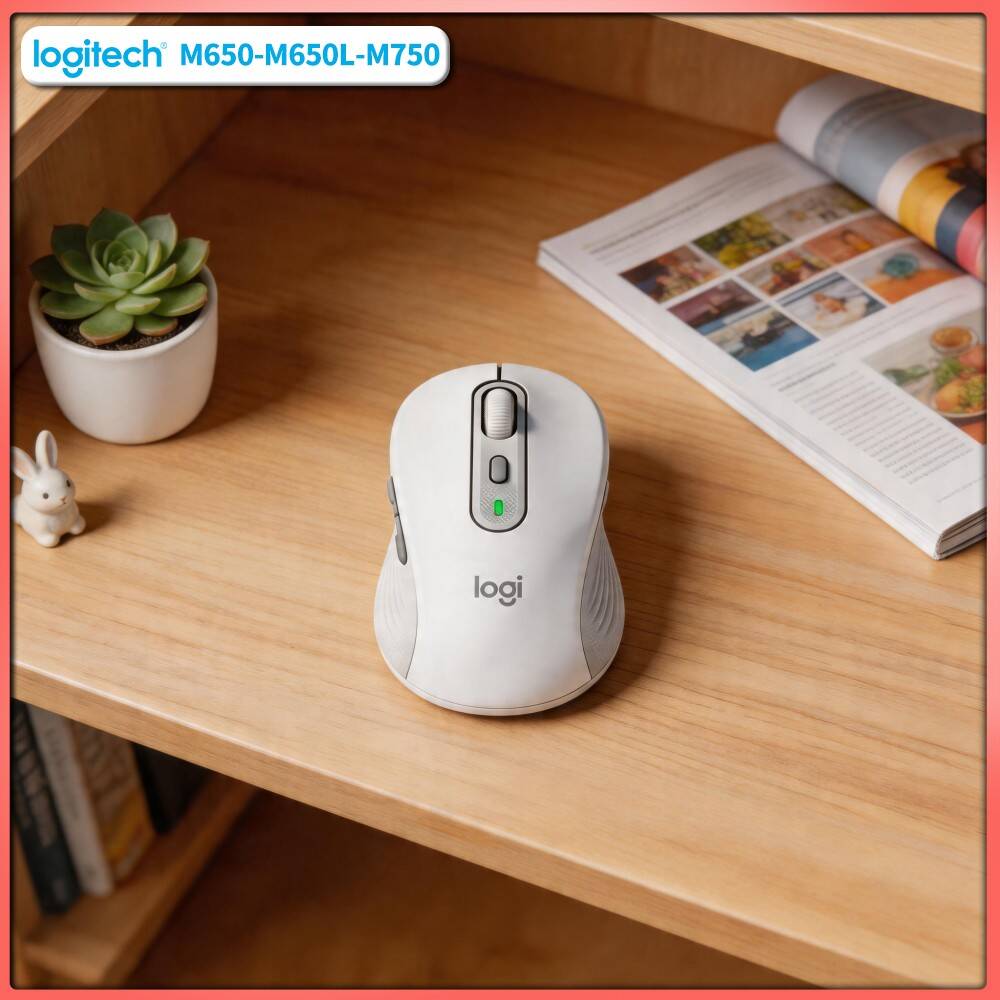 Logitech Home Cinema - Ratón Logitech M650/M650L Signature - Inalámbrico,