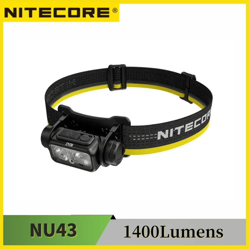 Home Cinema Imax - NITECORE NU43 18650 Linterna frontal recargable