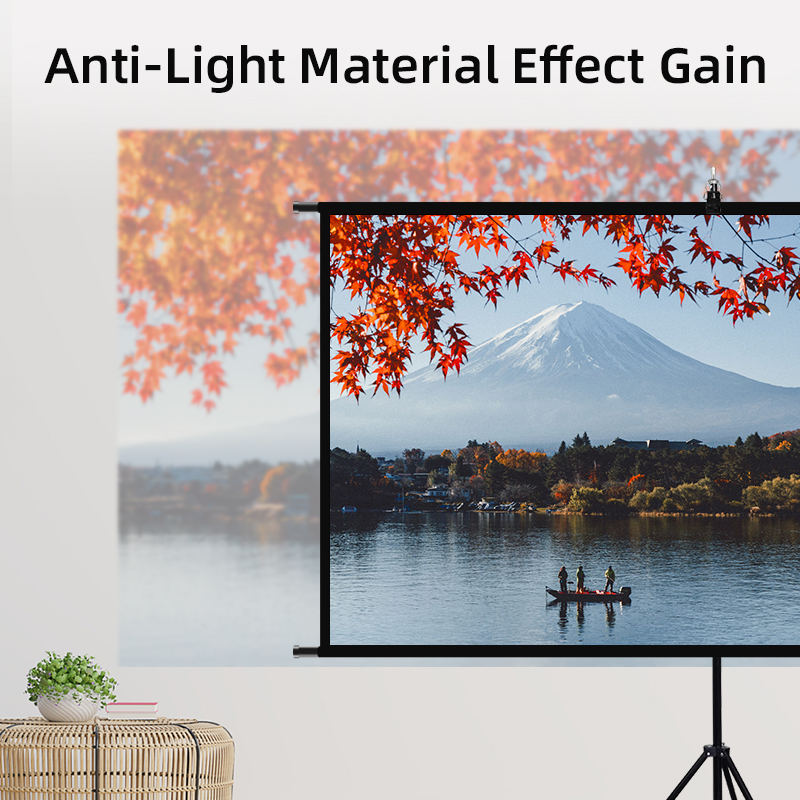 Pantalla de proyector VEIDADZ  - Home Cinema Projector Screen reseña y precio