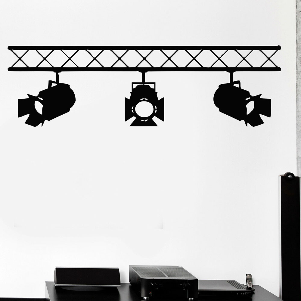 Calcomanía de vinilo con luces - Home Cinema Wall Lights reseña y precio