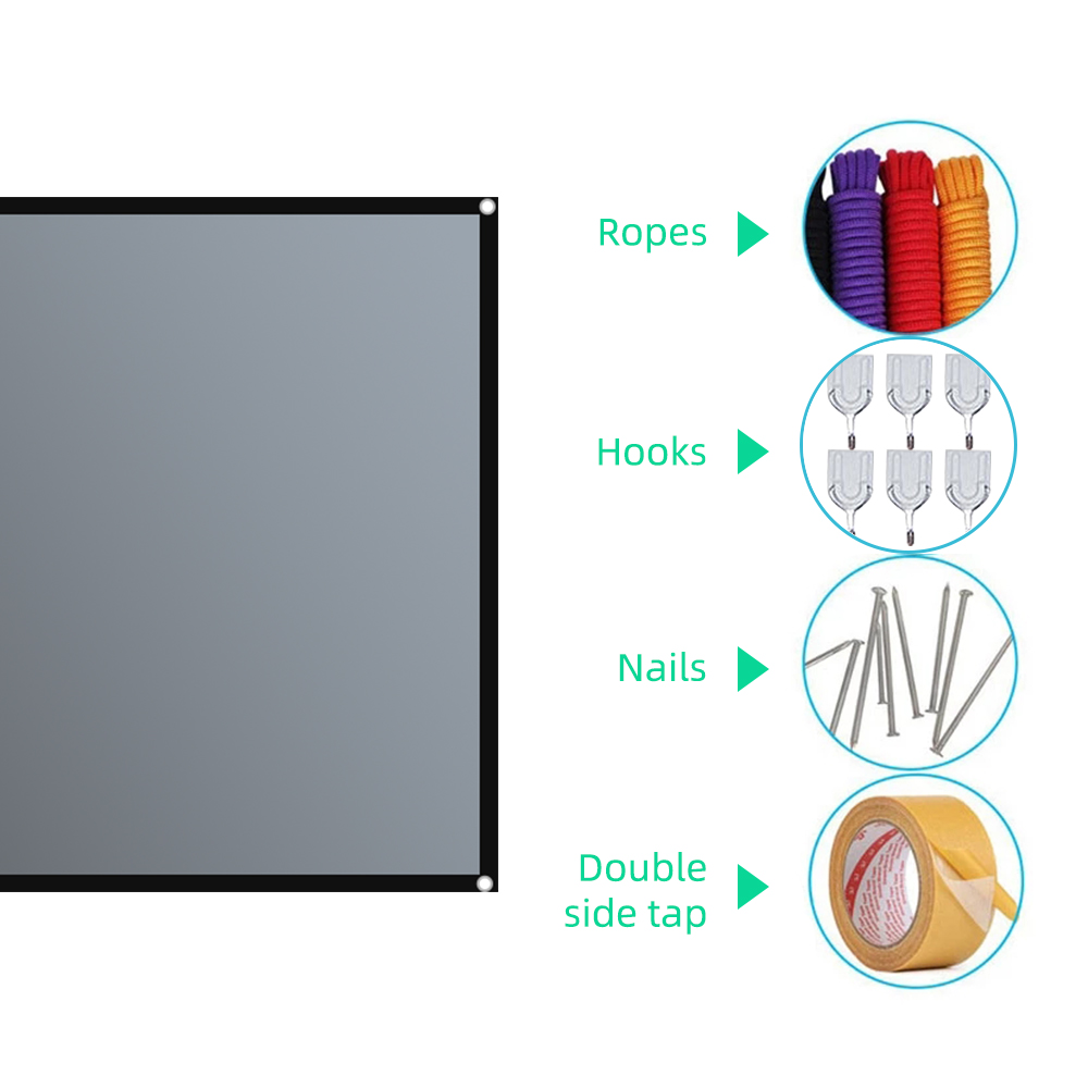 pantalla proyector Salange-Pan - Home Cinema Projector Screen reseña y precio