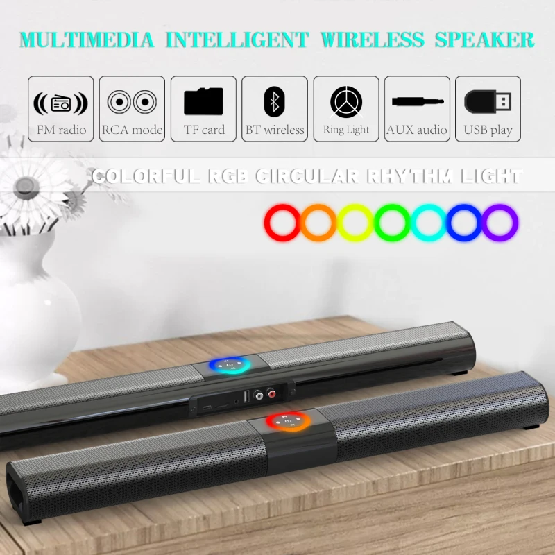Barra de Sonido Inalámbrica BS - Home Cinema Wall Lights reseña y precio