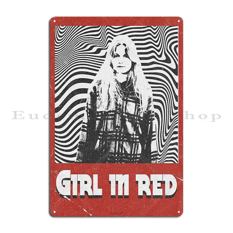Placa de Metal Retro de chica  - Home Cinema Wall Design reseña y precio