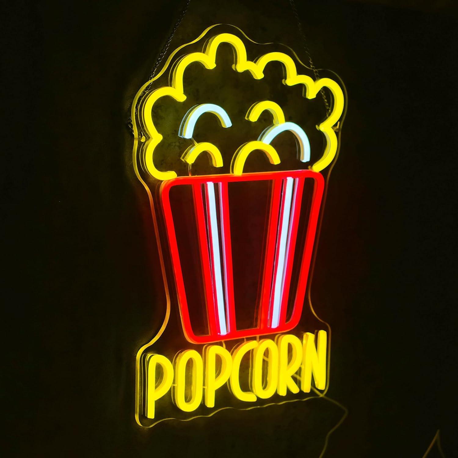 Letrero de neón con forma de c - Home Cinema Wall Lights reseña y precio