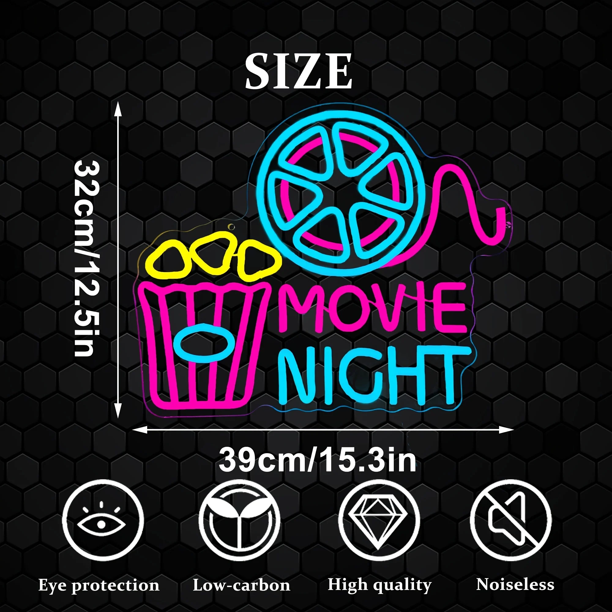 Caja de papel de noche de palo - Home Cinema Wall Lights reseña y precio
