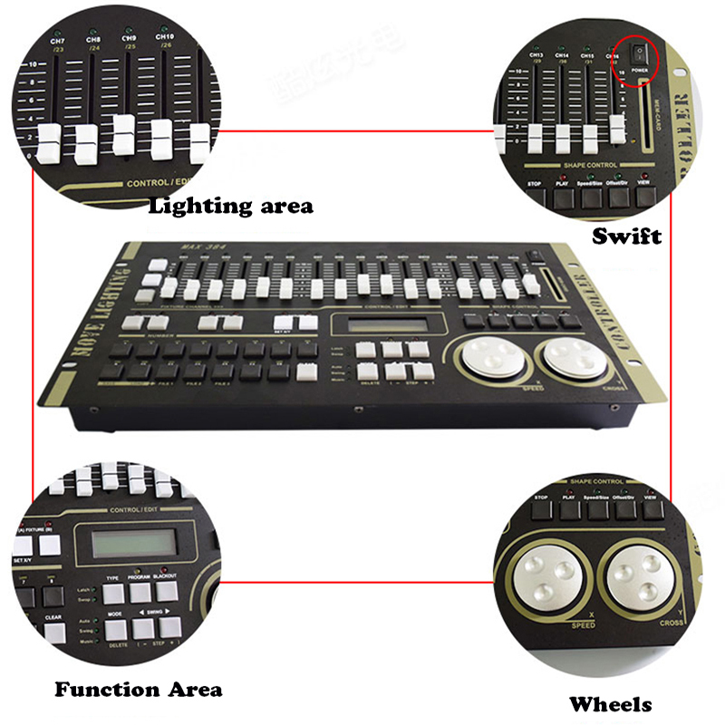 Controlador DMX SHOW TIME Max  - Home Cinema Imax reseña y precio