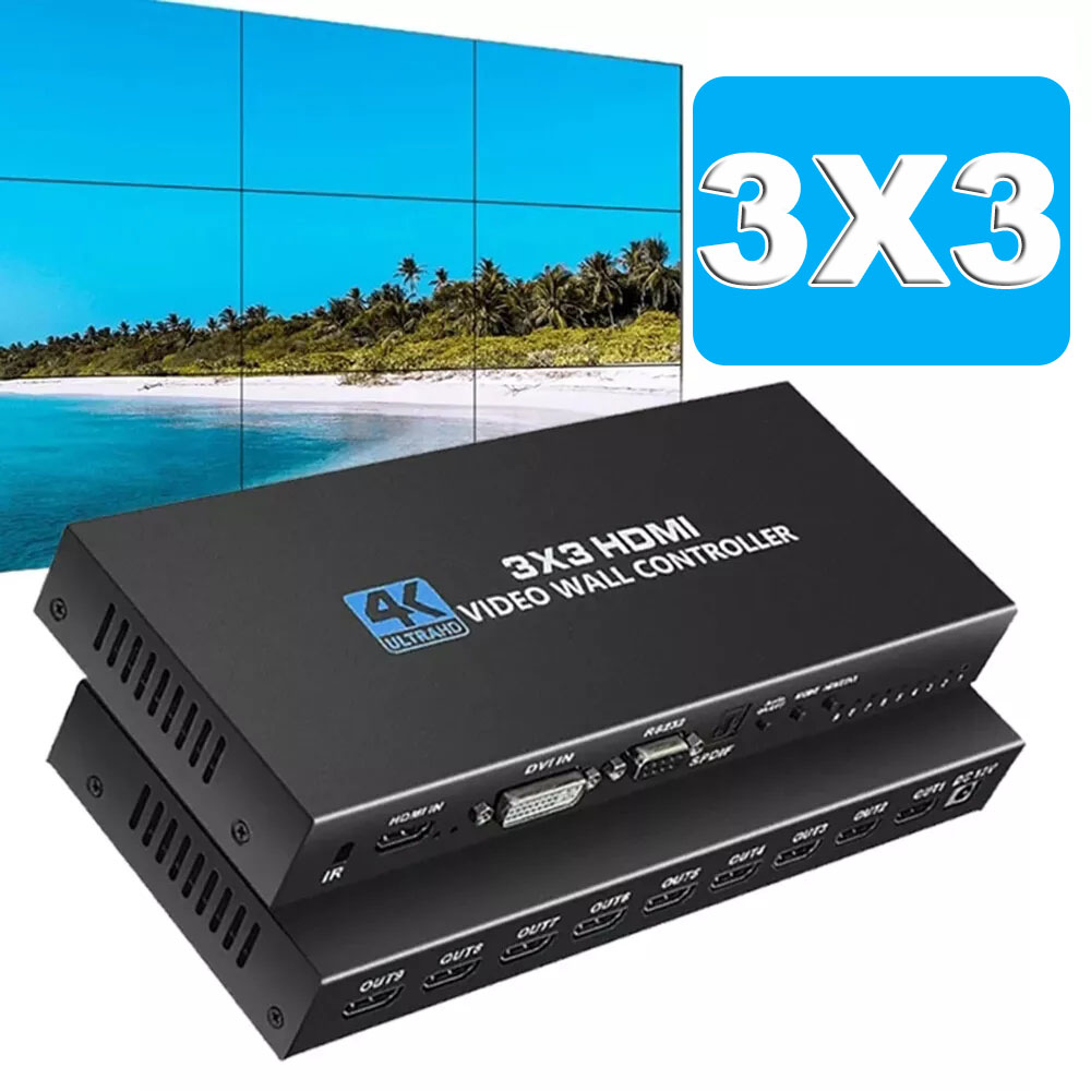 Controlador de pared de vídeo  - Home Cinema Projector Screen reseña y precio