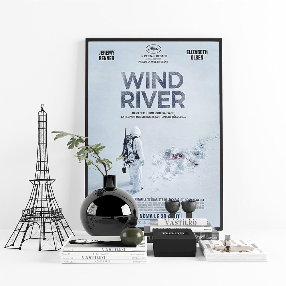 Póster de película Wind River, - Home Cinema Films reseña y precio