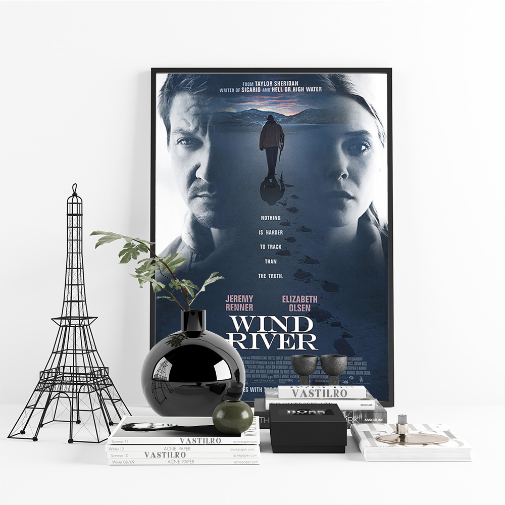Póster de película Wind River, - Home Cinema Films reseña y precio