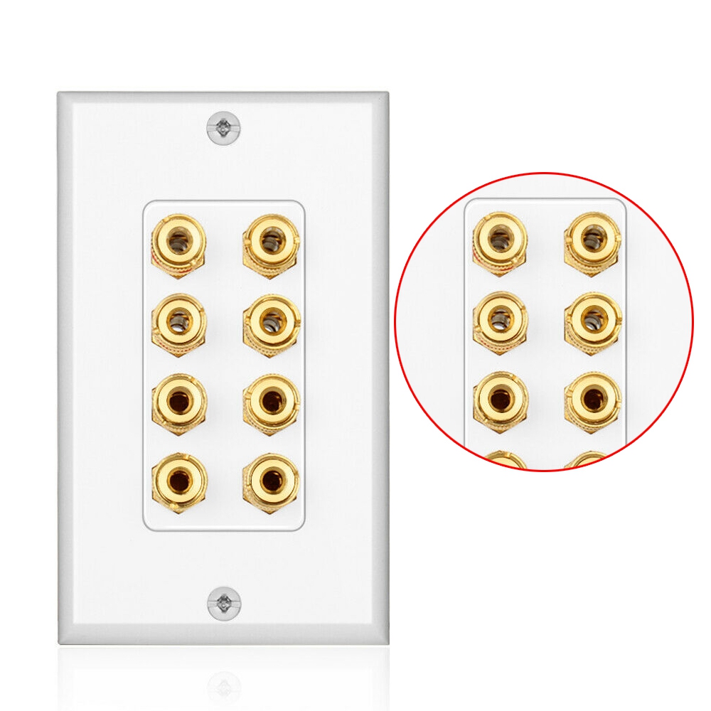 Placa de pared para altavoz A6 - Audio Home Cinema reseña y precio