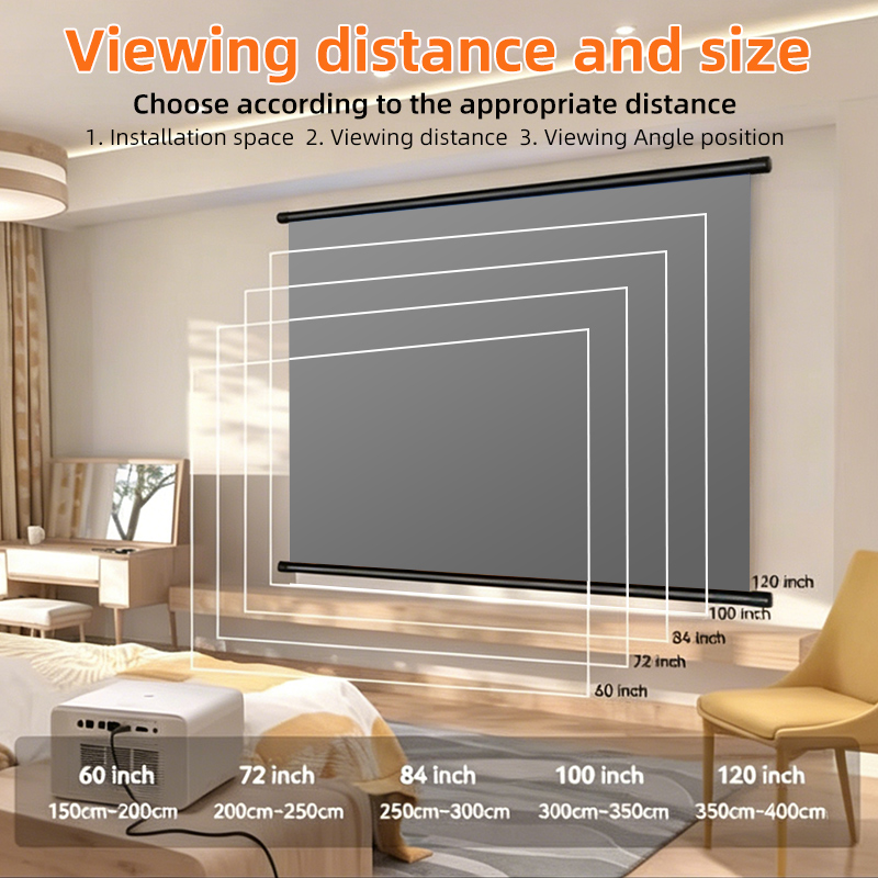 Pantalla de Proyección Antirre - Home Cinema Wall Lights reseña y precio