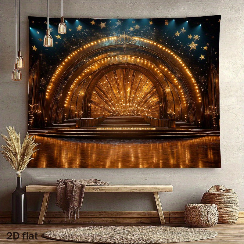 Luces de Arco Doradas de Lujo  - Home Cinema Wall Lights reseña y precio