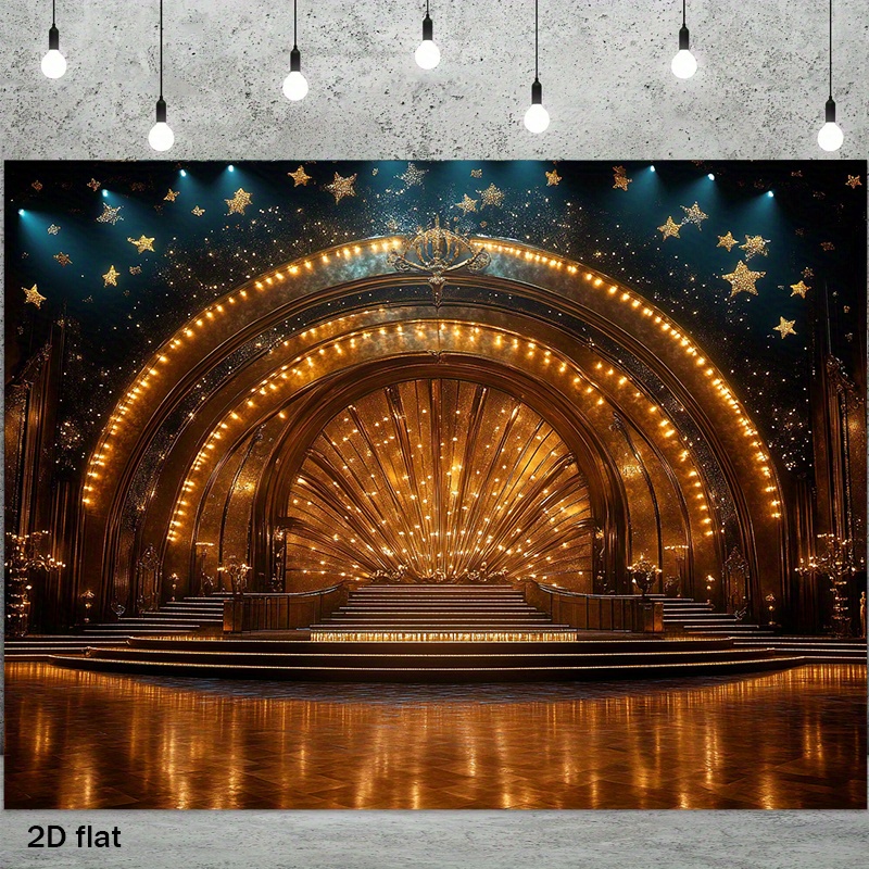 Luces de Arco Doradas de Lujo  - Home Cinema Wall Lights reseña y precio