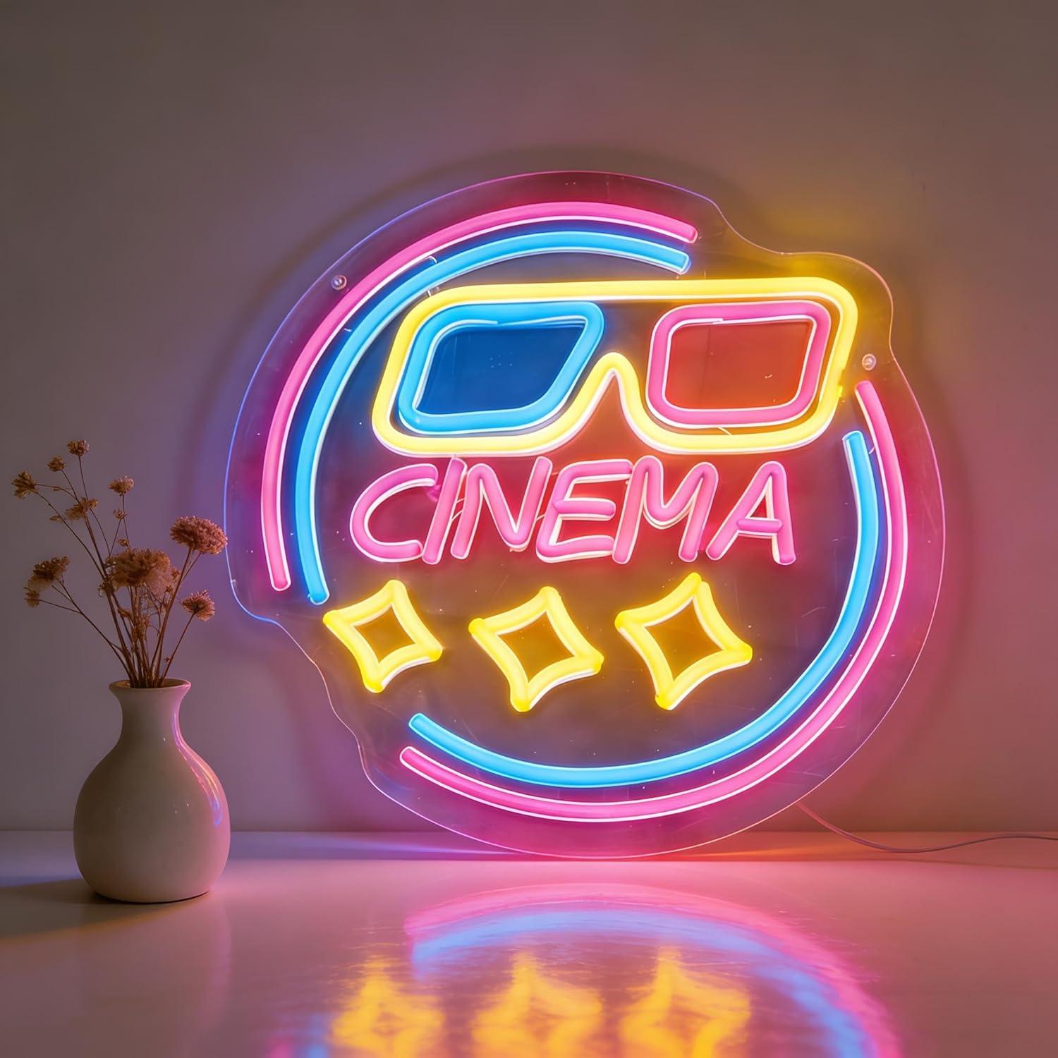 Letrero Luminoso LED USB Regul - Home Cinema Wall Lights reseña y precio