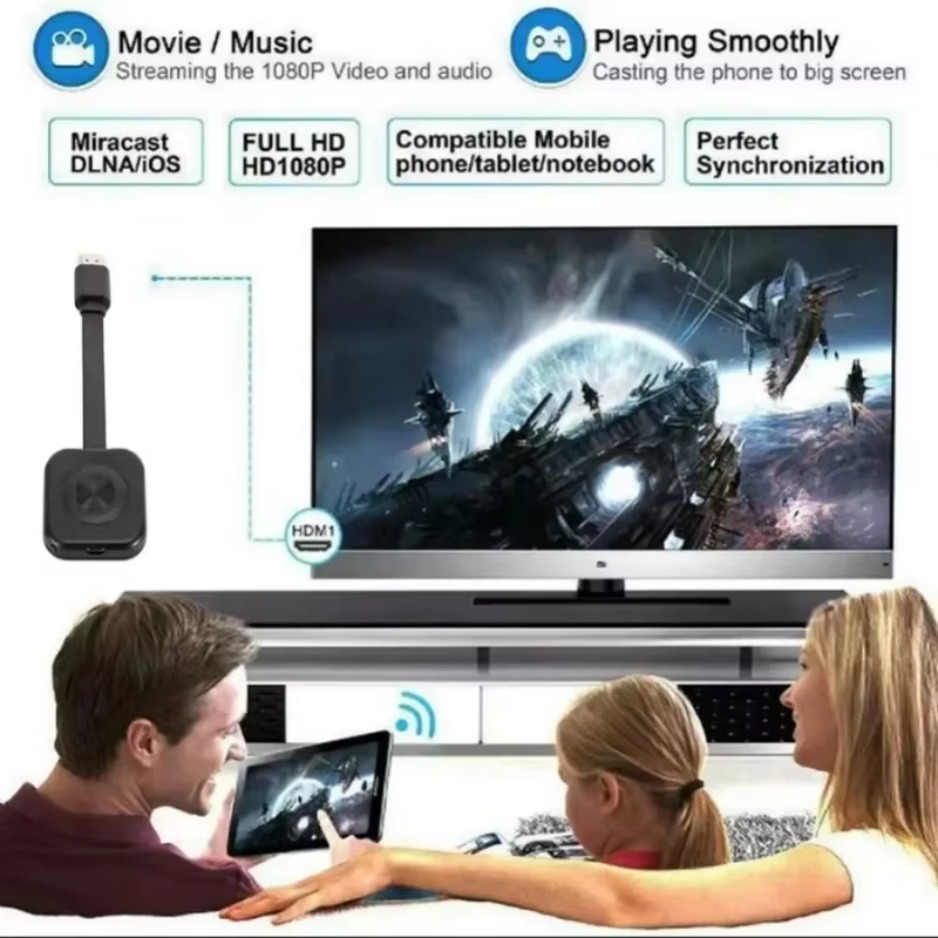 ‌ Receptor WiFi Transmisor de  - Home Cinema Projector Screen reseña y precio