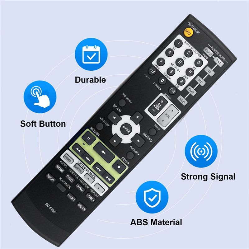 ABKQ-RC-645S Reemplazo del con - Onkyo Home Cinema reseña y precio