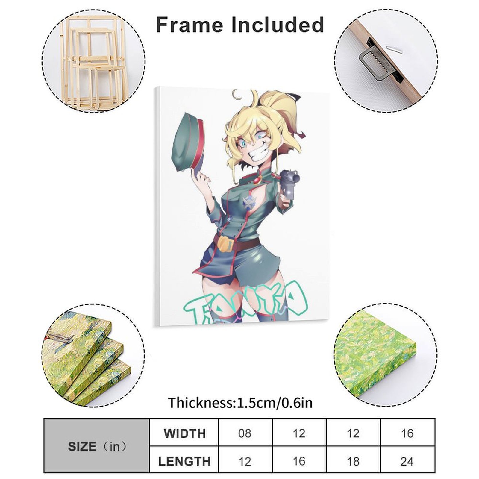 Póster de Saga Of Tanya The Ev - Home Cinema Wall Design reseña y precio