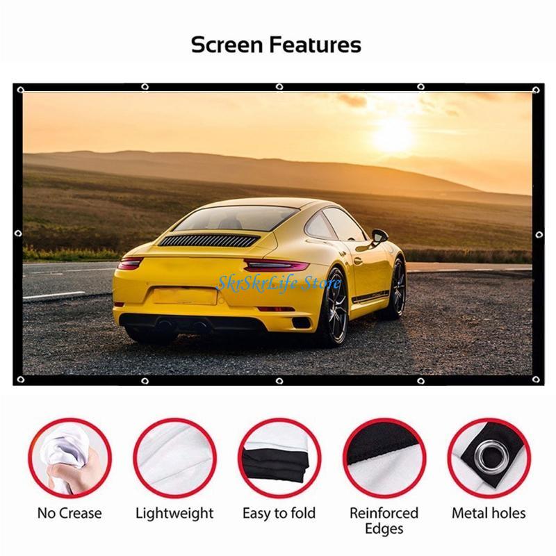 Pantalla proyección E65E 150 p - Home Cinema Projector Screen reseña y precio