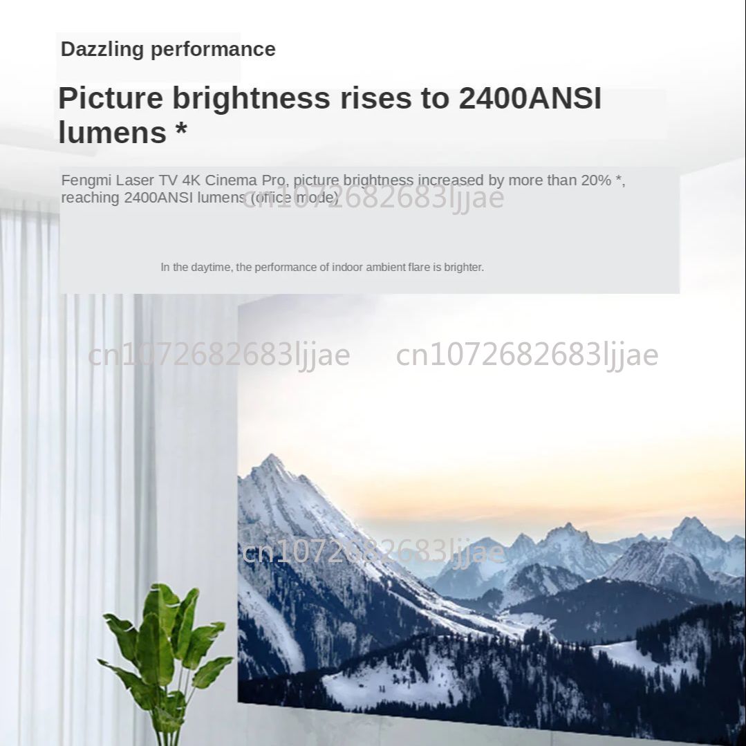 Proyector Láser 4K Cinema Pro, - Home Cinema Projector 4K reseña y precio