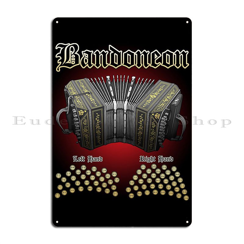 Póster de placa de Metal Bando - Home Cinema Wall Design reseña y precio
